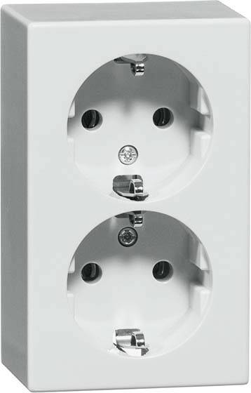 PEHA by Honeywell 259921 Wandcontactdoos Compleet 1-voudig Wit 1 stuk(s)