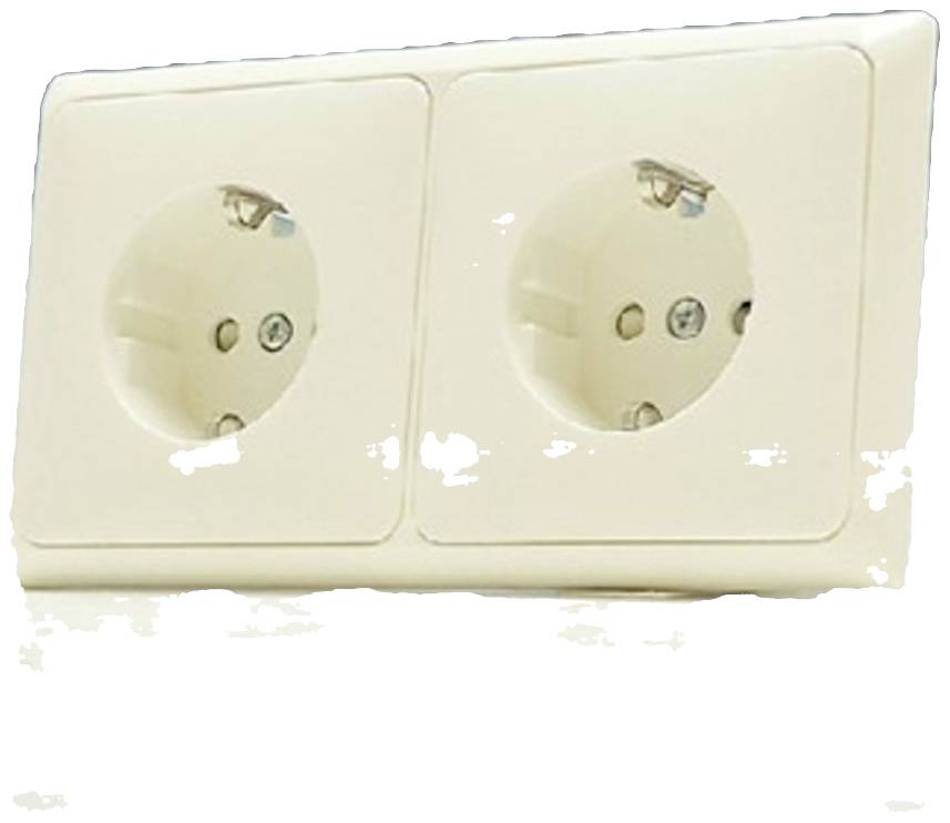 PEHA by Honeywell 490321 Wandcontactdoos Compleet 1-voudig Wit 1 stuk(s)