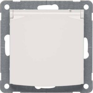 PEHA by Honeywell 318531 Wandcontactdoos Inzetstuk 1-voudig Aluminium 1 stuk(s)