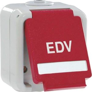 PEHA by Honeywell 813311 Wandcontactdoos Compleet 1-voudig Rood 1 stuk(s) PEHA by Honeywell 813311 Wandcontactdoos Compleet 1-voudig Rood 1 stuk(s)