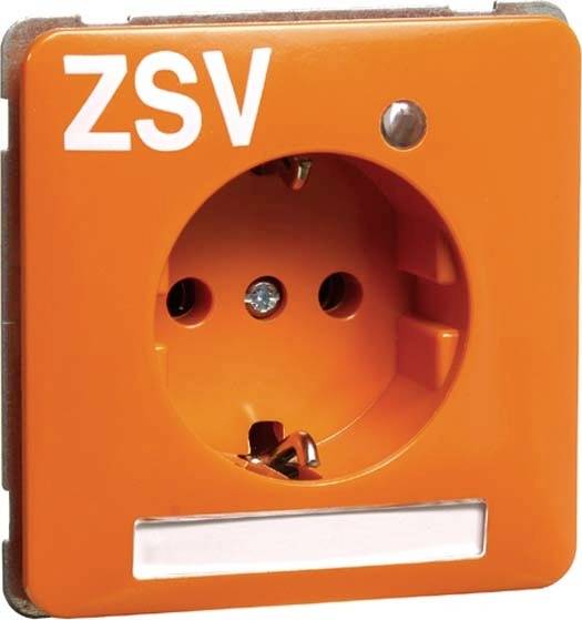 PEHA by Honeywell 785911 Wandcontactdoos Inzetstuk 1-voudig Oranje 1 stuk(s)