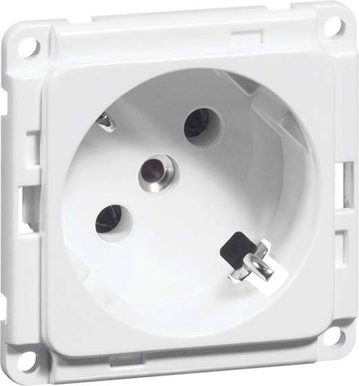 PEHA by Honeywell 617311 Wandcontactdoos Inzetstuk 1-voudig Zwart 1 stuk(s)