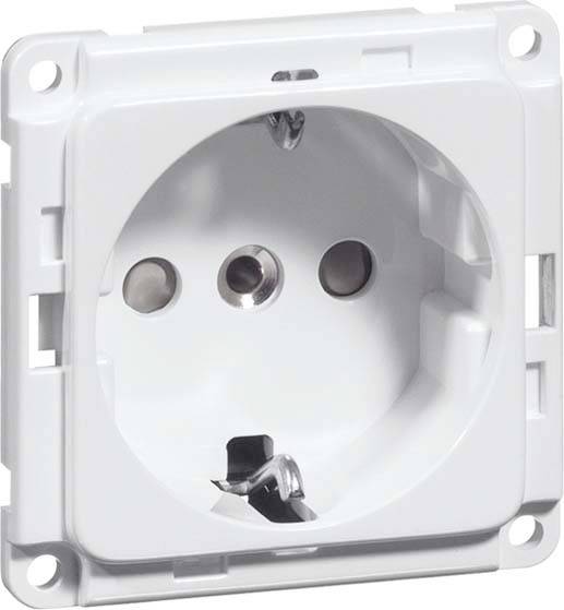 PEHA by Honeywell 621311 Wandcontactdoos Inzetstuk 1-voudig Aluminium 1 stuk(s)