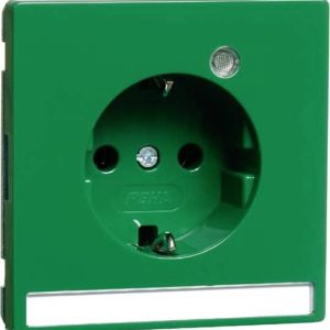 PEHA by Honeywell 886921 Wandcontactdoos Inzetstuk 1-voudig Groen 1 stuk(s) PEHA by Honeywell 886921 Wandcontactdoos Inzetstuk 1-voudig Groen 1 stuk(s)