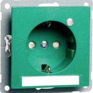PEHA by Honeywell 17611 Wandcontactdoos Inzetstuk 1-voudig Groen 1 stuk(s) PEHA by Honeywell 17611 Wandcontactdoos Inzetstuk 1-voudig Groen 1 stuk(s)
