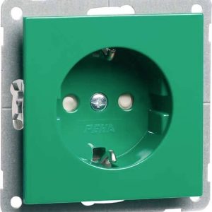 PEHA by Honeywell 17821 Wandcontactdoos Inzetstuk 1-voudig Groen 1 stuk(s) PEHA by Honeywell 17821 Wandcontactdoos Inzetstuk 1-voudig Groen 1 stuk(s)