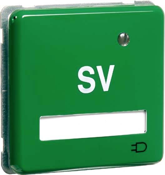 PEHA by Honeywell 785311 Wandcontactdoos Inzetstuk 1-voudig Groen 1 stuk(s)