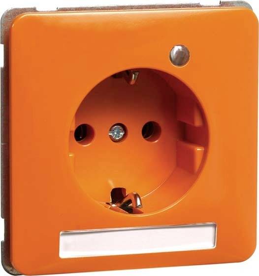 PEHA by Honeywell 786621 Wandcontactdoos Inzetstuk 1-voudig Oranje 1 stuk(s)