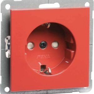 PEHA by Honeywell 19021 Wandcontactdoos Inzetstuk 1-voudig Rood 1 stuk(s) PEHA by Honeywell 19021 Wandcontactdoos Inzetstuk 1-voudig Rood 1 stuk(s)
