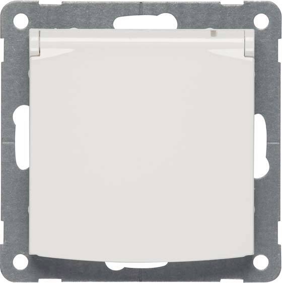 PEHA by Honeywell 319051 Wandcontactdoos Inzetstuk 1-voudig Wit 1 stuk(s)
