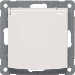 PEHA by Honeywell 319071 Wandcontactdoos Inzetstuk 1-voudig Wit 1 stuk(s)