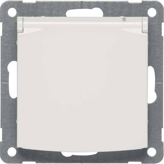 PEHA by Honeywell 319071 Wandcontactdoos Inzetstuk 1-voudig Wit 1 stuk(s)