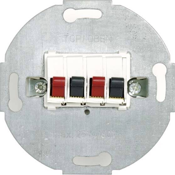 PEHA by Honeywell 902591 Luidsprekerstekkerdoos Inzetstuk Wit 1 stuk(s)
