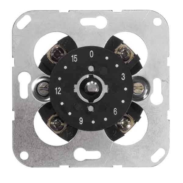 PEHA by Honeywell 936593 Schakelklok Inzetstuk Zilver 1 stuk(s)