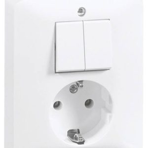 PEHA by Honeywell 239421 Schakel-/stopcontact combinatie Compleet Wit 1 stuk(s) PEHA by Honeywell 239421 Schakel-/stopcontact combinatie Compleet Wit 1 stuk(s)