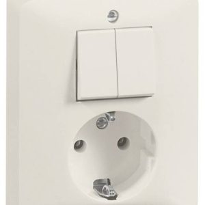 PEHA by Honeywell 246521 Schakel-/stopcontact combinatie Compleet Wit 1 stuk(s) PEHA by Honeywell 246521 Schakel-/stopcontact combinatie Compleet Wit 1 stuk(s)