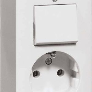 PEHA by Honeywell 275621 Schakel-/stopcontact combinatie Compleet Wit 1 stuk(s) PEHA by Honeywell 275621 Schakel-/stopcontact combinatie Compleet Wit 1 stuk(s)