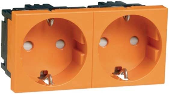 PEHA by Honeywell 402511 Wandcontactdoos Inzetstuk 1-voudig Oranje 1 stuk(s)