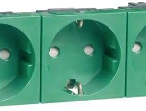 PEHA by Honeywell 518411 Wandcontactdoos Inzetstuk 1-voudig Groen 1 stuk(s) PEHA by Honeywell 518411 Wandcontactdoos Inzetstuk 1-voudig Groen 1 stuk(s)
