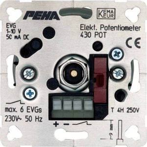 PEHA by Honeywell 210913 Potentiometer Inzetstuk 1 stuk(s) PEHA by Honeywell 210913 Potentiometer Inzetstuk 1 stuk(s)