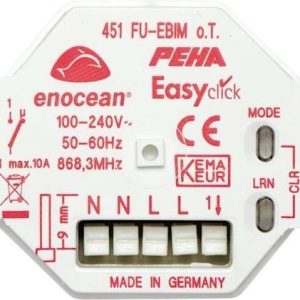 PEHA by Honeywell 366536 Draadloze ontvanger Inzetstuk Wit 1 stuk(s) PEHA by Honeywell 366536 Draadloze ontvanger Inzetstuk Wit 1 stuk(s)