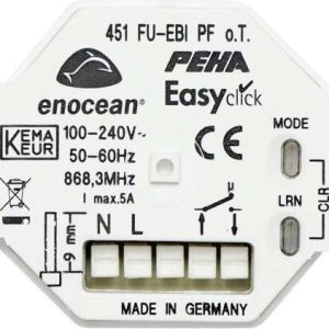 PEHA by Honeywell 364476 Draadloze ontvanger Inzetstuk Wit 1 stuk(s) PEHA by Honeywell 364476 Draadloze ontvanger Inzetstuk Wit 1 stuk(s)