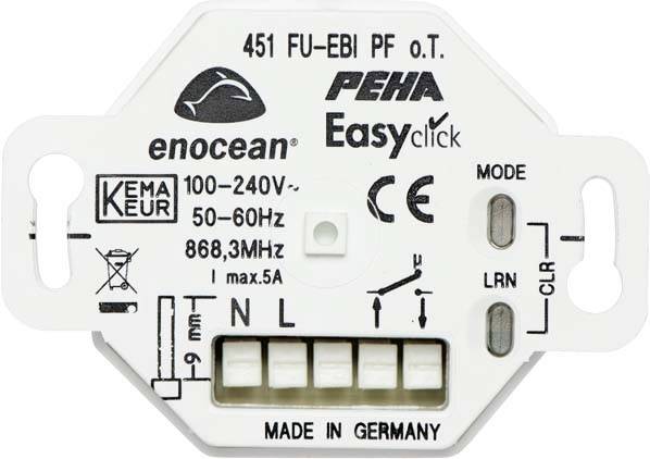 PEHA by Honeywell 364476 Draadloze ontvanger Inzetstuk Wit 1 stuk(s)