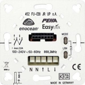 PEHA by Honeywell 364536 Draadloze ontvanger Inzetstuk Wit 1 stuk(s) PEHA by Honeywell 364536 Draadloze ontvanger Inzetstuk Wit 1 stuk(s)
