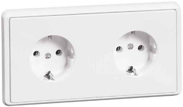 PEHA by Honeywell 797711 Wandcontactdoos Compleet 1-voudig Zuiver wit 1 stuk(s)
