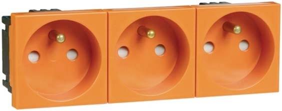 PEHA by Honeywell 405141 Wandcontactdoos Inzetstuk Oranje 1 stuk(s)