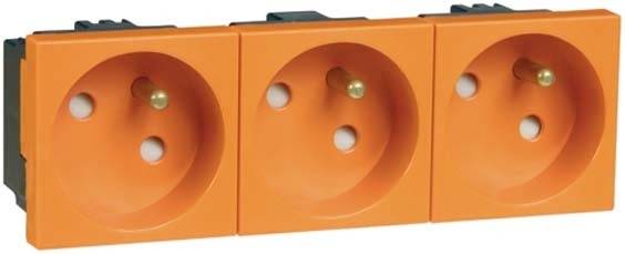 PEHA by Honeywell 405741 Wandcontactdoos Inzetstuk Oranje 1 stuk(s)