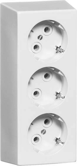 PEHA by Honeywell 507011 Wandcontactdoos Compleet 1-voudig Wit 1 stuk(s)