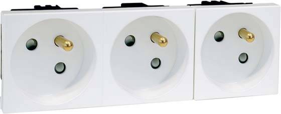 PEHA by Honeywell 415241 Wandcontactdoos Inzetstuk Wit 1 stuk(s)