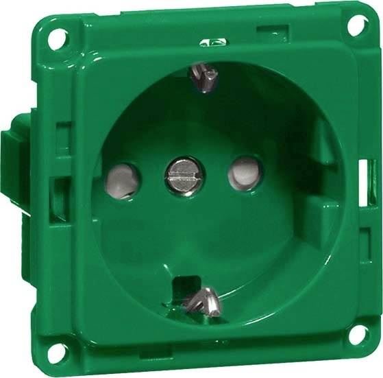 PEHA by Honeywell 256111 Wandcontactdoos Inzetstuk 1-voudig Groen 1 stuk(s)