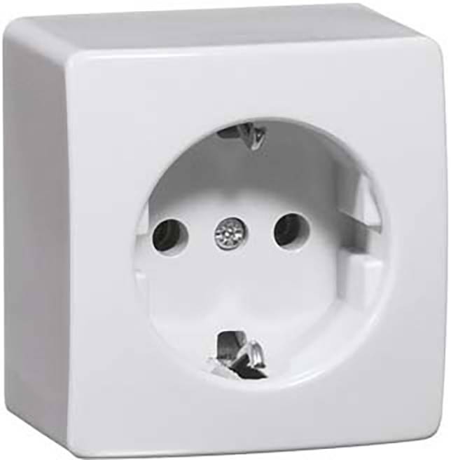 PEHA by Honeywell 259821 Wandcontactdoos Compleet 1-voudig Wit 1 stuk(s)