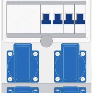 ABL Sursum Z 52.03 Z 52.03 CEE-stroomverdeler ABL Sursum Z 52.03 Z 52.03 CEE-stroomverdeler