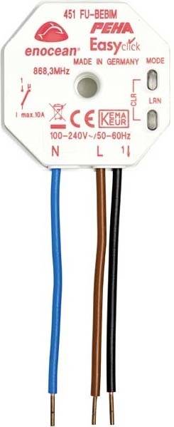 PEHA by Honeywell 366616 Draadloze ontvanger Inzetstuk Wit 1 stuk(s)
