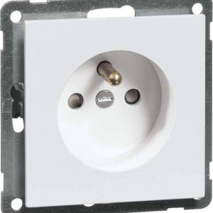 PEHA by Honeywell 151141 Wandcontactdoos Inzetstuk Aluminium 10 stuk(s) PEHA by Honeywell 151141 Wandcontactdoos Inzetstuk Aluminium 10 stuk(s)