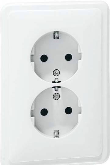 PEHA by Honeywell 482721 Wandcontactdoos Compleet 1-voudig Wit 10 stuk(s)