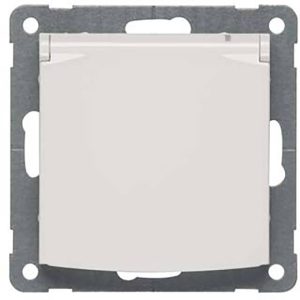 PEHA by Honeywell 321481 Wandcontactdoos Inzetstuk 1-voudig Aluminium 10 stuk(s)