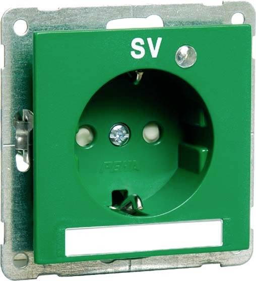 PEHA by Honeywell 17111 Wandcontactdoos Inzetstuk 1-voudig Groen 10 stuk(s)