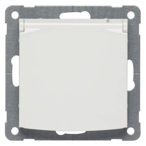 PEHA by Honeywell 318831 Wandontactdoos met klapdeksel Inzetstuk Wit 10 stuk(s)