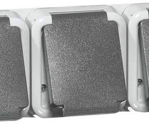 PEHA by Honeywell 312771 Wandcontactdoos Compleet 1-voudig Grijs 2 stuk(s) PEHA by Honeywell 312771 Wandcontactdoos Compleet 1-voudig Grijs 2 stuk(s)