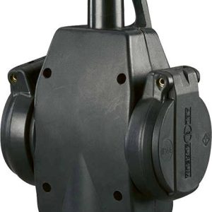 ABL Sursum 1473597 3-voudige koppeling 250 V Zwart IP44 ABL Sursum 1473597 3-voudige koppeling 250 V Zwart IP44
