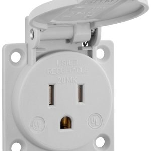 ABL Sursum UL12506 Stopcontact (inbouw) IP44 Grijs ABL Sursum UL12506 Stopcontact (inbouw) IP44 Grijs