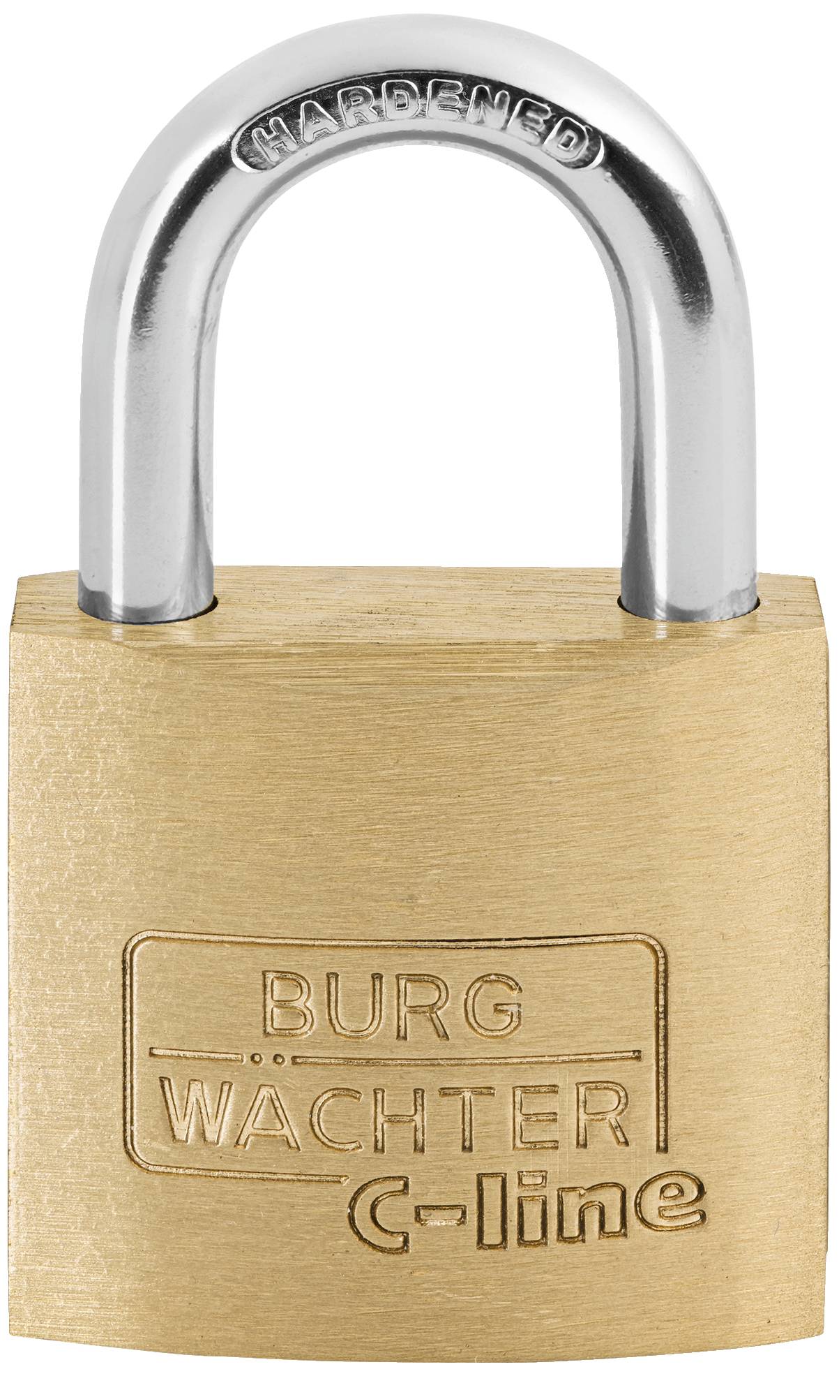 Burg Wächter 3001 Hangslot 30.00 mm Verschillend sluitend Messing Sleutelslot