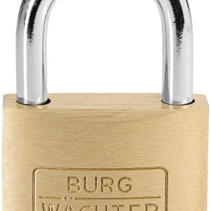 Burg Wächter 3051 Hangslot 35.00 mm Verschillend sluitend Messing Sleutelslot Burg Wächter 3051 Hangslot 35.00 mm Verschillend sluitend Messing Sleutelslot