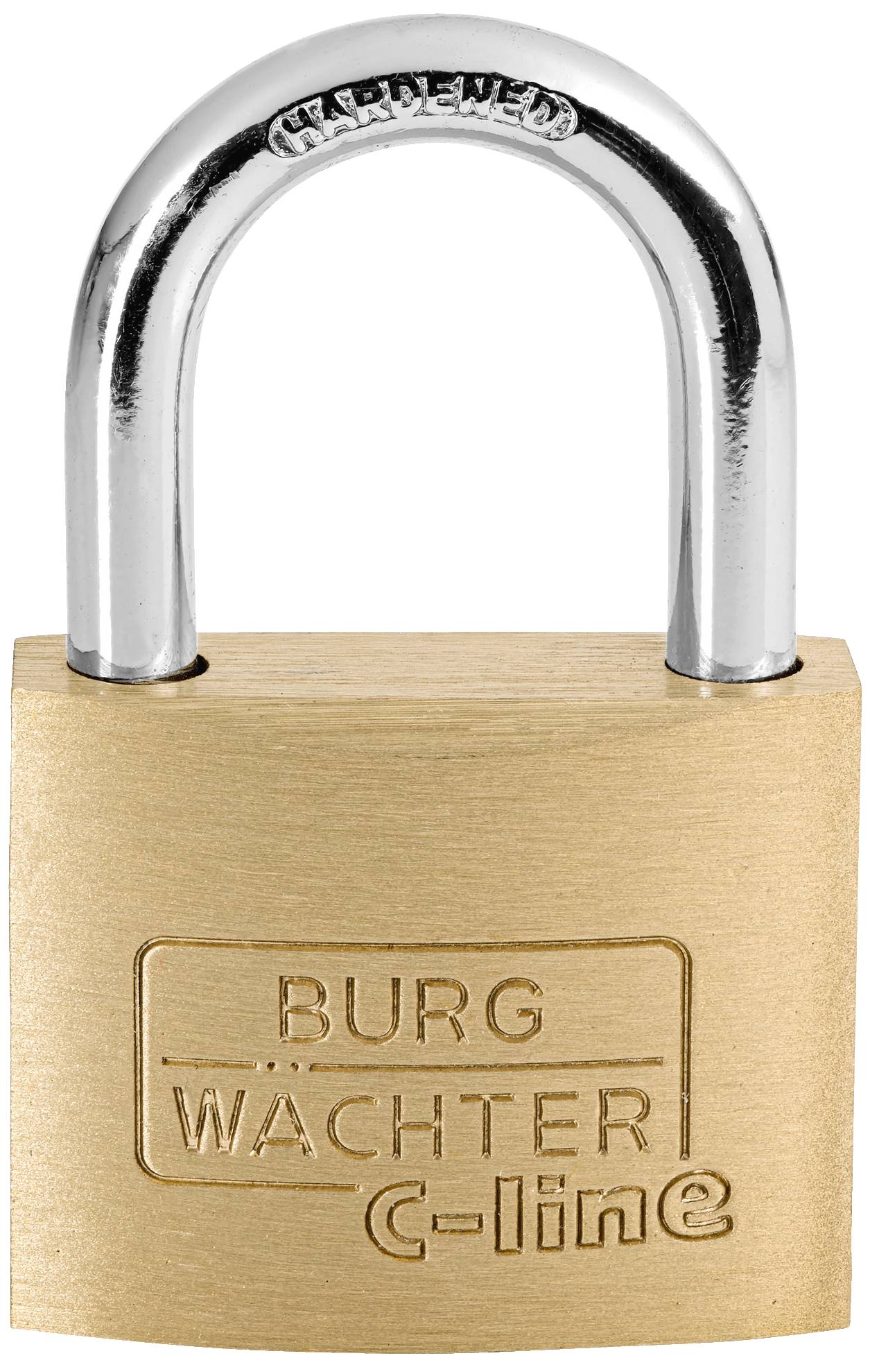 Burg Wächter 3051 Hangslot 35.00 mm Verschillend sluitend Messing Sleutelslot