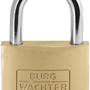 Burg Wächter 3061 Hangslot 45.00 mm Verschillend sluitend Messing Sleutelslot Burg Wächter 3061 Hangslot 45.00 mm Verschillend sluitend Messing Sleutelslot