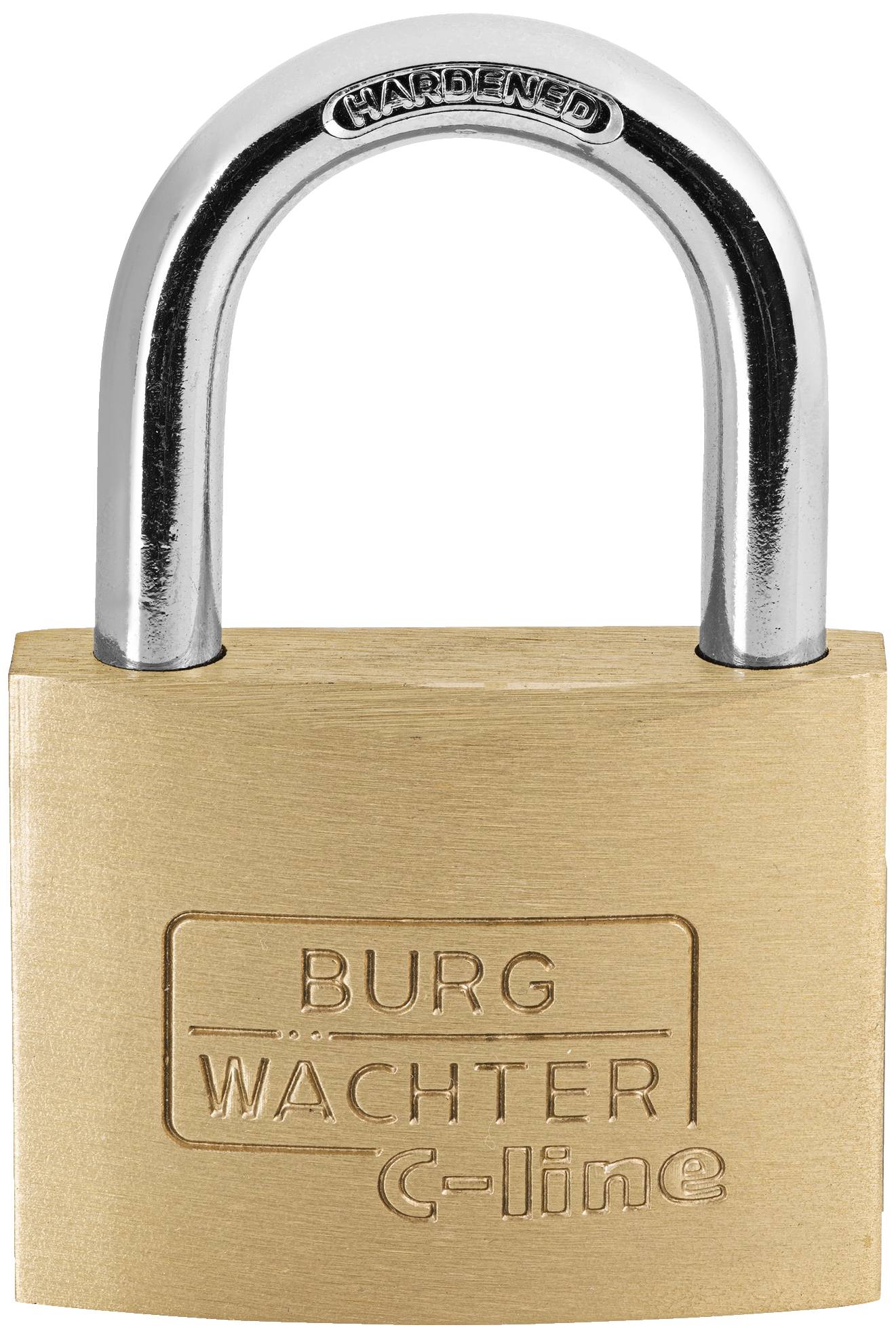 Burg Wächter 3061 Hangslot 45.00 mm Verschillend sluitend Messing Sleutelslot